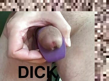 Cumming Up Close & Slow Motion from Vibrating Cock Ring