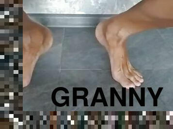 Granny, Masturbation, Massage, Dildo, Wet Pussy, Squirting, Pissing, Taboo Fetish, Real Orgasm