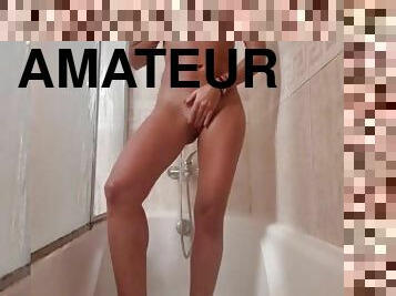 imbaiere, masturbare-masturbation, pasarica, amatori, bunaciuni, frumoasa, dus, bruneta