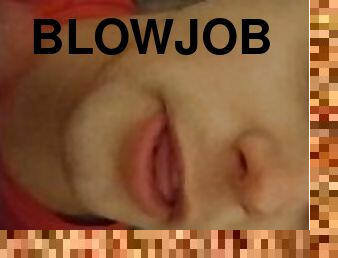 Blowjob cum and swallow