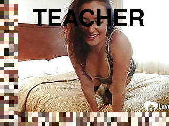 Horny teacher wants you in her bedroom