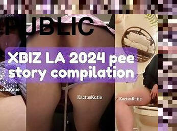 XBIZ LA 2024 pee story compilation