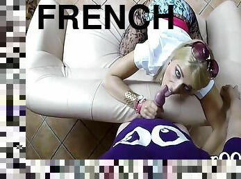French Whore In Pantyhose Loves Big Dick In Her Mouth 13 Min