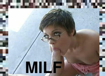 Short Hair Milf With Glasses Fuck - FemdomSex