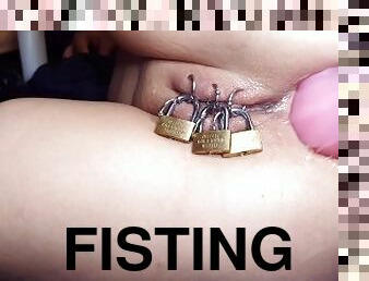 ekstrem, fisting, fisse-pussy, sprøjte, anal, legetøj, bdsm, piercet, fetish, bondage