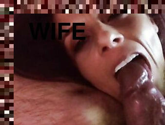 Wifey loves sucking cock