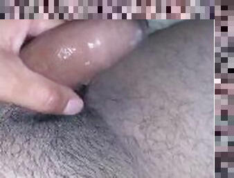 Morning handjob