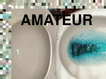 pissing, amatør, alene