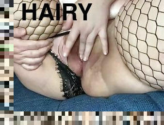 Thick thigh pretty pussy play