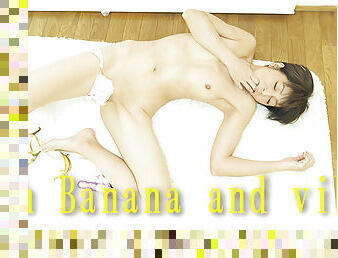 both Banana and vibe - Fetish Japanese Video