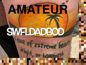 imbaiere, tatic, grasa, amatori, gay, bbw, grasana, dus, solo, tatuaj