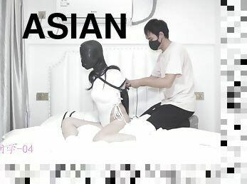 asia, mainan, jepang, bdsm-seks-kasar-dan-agresif, menyumbat, bondage-seks-dengan-mengikat-tubuh, berambut-cokelat