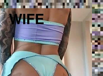 Tattooed blonde wife gets anal creampie I found her on meetxx.com