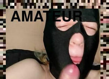 amatir, blowjob-seks-dengan-mengisap-penis, sudut-pandang, berhubungan-dengan-wajah, cowgirl-posisi-sex-wanita-di-atas-pria