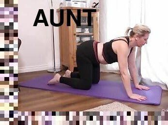 Aunt Judy's - 46yo UK Amateur Housewife Clare's HOT WORKOUT