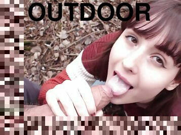 Shameless teen Outdoor catchy sex video