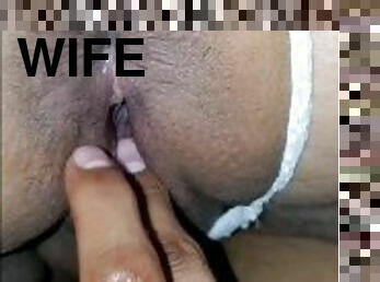 Wife talks how much she loves to cheat (CUM SHOT ON TOP OF ASS)