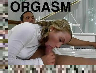 Petite Blonde Teen Gets Hard Fucked By Her Piano Instructor