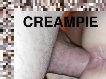 doggy, gammel, pussy, squirt, amatør, eldre, stor-pikk, milf, creampie, ung-18