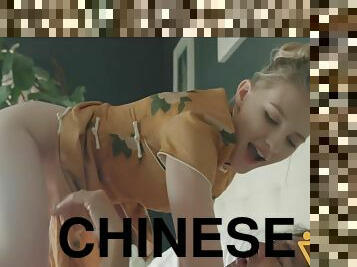 Melody Marks - In Chinese Dress Fucked Hard By Big Asian Cock (amwf) - 6k Psychoporn ??