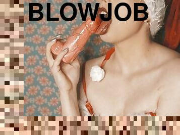 amatør, blowjob, dildo, frekk, fetisj, kveling, jul, suging