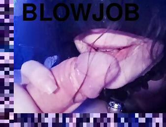 amatør, blowjob, pov, cum, pikk, suging