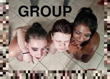 imbaiere, orgie, pisandu-se, muie, sex-in-grup, pov, toaleta, micuta, fetish, dus