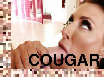 Cougar Reagan Creampied By Young Stud