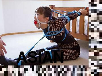 asiatic, bdsm, bondage, bruneta