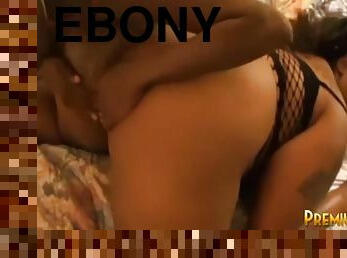 Ebony Bbw Lesbian Licks Petite Pussy