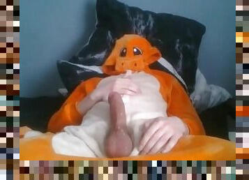 A Wild Charmander Masturbate and Cum!