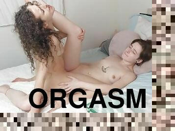 orgasme, pissing, pussy, squirt, amatør, lesbisk, leke, par