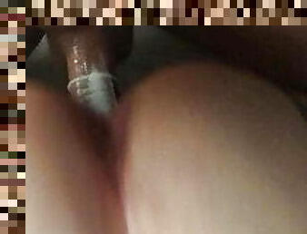 Pussy cream on my cock 