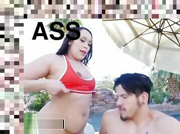 BANGBROS - Latina Alycia Starr Gets Her Marvelous Big Ass Worshipped
