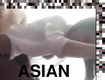 Riding An Asian Ladyboy