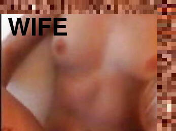 Beautiful wife displays black dick cum inside her