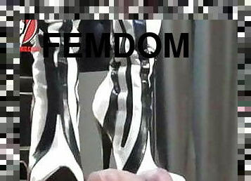 bdsm, slave, cfnm, bondage, elskerinne, ydmykelse, støvler, femdom