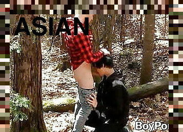 Asian twink Daniel Tanner ass drilled after wild sixtynine