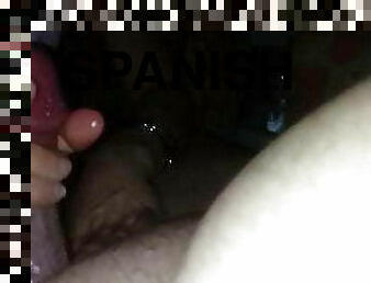 mastubasi, cumshot-keluarnya-sperma, penis-besar, latina, ibu, sentakkan, eropa, mata-uang-euro, spanyol, penghinaan