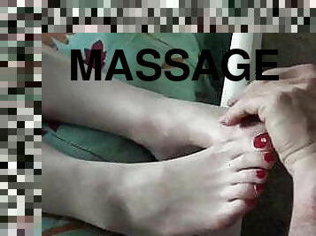 massage, bdsm, slave, fødder, cfnm, bondage, elskerinde, ydmygelse, femidom