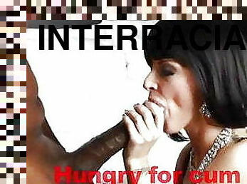 stor-pikk, interracial, facial, cum