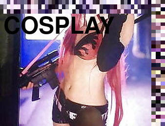 Cosplayer Kipi (Yoko Littner) Cum Tribute