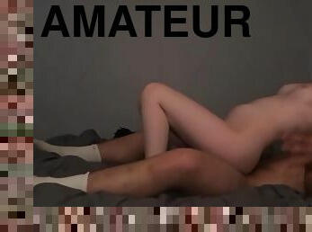 Amateur couple first porno