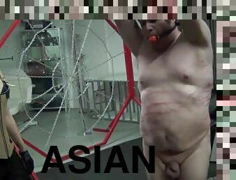 asiatisk, bdsm, elskerinde, femidom, smæk