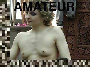 Blonde Gymnastic girl naked (HD)