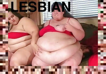 lesbisk, bbw