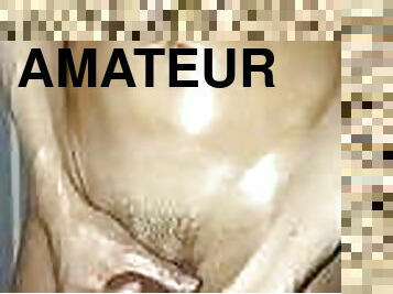 masturbare-masturbation, travestit, amatori, jet-de-sperma, negresa, negru, sperma, solo