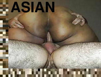 asiatisk, rumpe, feit, student, amatør, creampie, bbw, lubben, cowgirl, kontanter