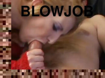 blowjob-seks-dengan-mengisap-penis, cumshot-keluarnya-sperma, berambut-pirang