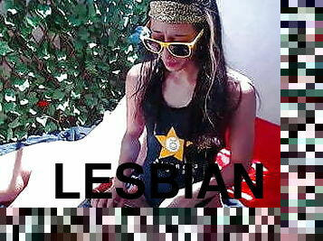 anal, lesbian-lesbian, latina, bersetubuh